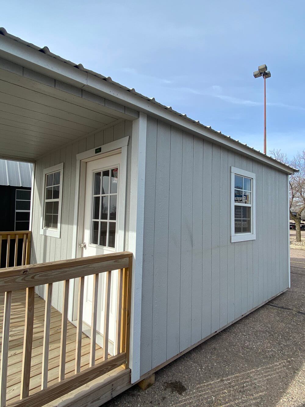 Side View of Premier Shed